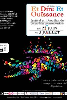Et Dire et Ouïssance - Festival en Brocéliande des poésies contemporaines : animation à Beignon