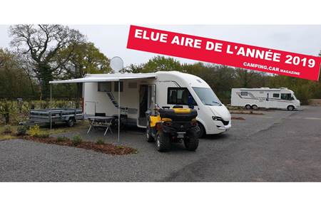 Aire de Lann Floren - Étape Campings-Cars